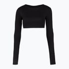 Női jóga felső JoyInMe Core Crop Top black