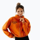 Női polár pulóver JoyInMe Zip Flow Sweatshirt pumpkin spice