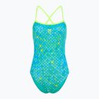 Női egyrészes fürdőruha SWEEP Aqua Hippos kék/sárga/zöld