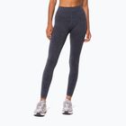 Női edzőleggings Carpatree Marble Story Seamless midnight mist black