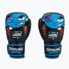 Ground Game Prodigy gyermek bokszkesztyű fekete és kék