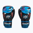 Ground Game Prodigy gyermek bokszkesztyűk fekete és kék