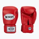 WINDY Classic Szintetikus bőr piros bokszkesztyű