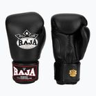 RAJA BOXING Single Standard valódi bőr bokszkesztyű fekete