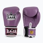RAJA BOXING Single Standard valódi bőrből készült lila bokszkesztyű