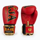 RAJA BOXING Origin Standard valódi bőrből készült piros bokszkesztyű