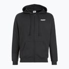 Férfi PROSTO kapucnis pulóver Logo Zip fekete