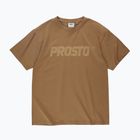 Férfi póló PROSTO Big Logo cinnamon beige
