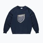 Férfi pulóver PROSTO Big Shield Crewneck navy