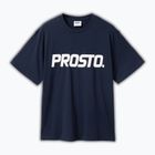 Férfi póló PROSTO Big Log navy blue