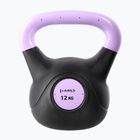 Kettlebell HMS KPC12 12 kg black/light purplr