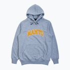 Férfi MANTO Varsity kapucnis pulóver szürke MNH479_MEL/YEL