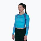 Női hosszú ujjú rashguard MANTO Peaceful Violence kék