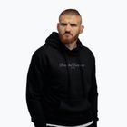 Férfi pulóver MANTO Peaceful Violence Hoody fekete
