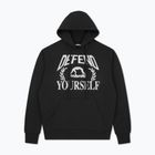 Férfi pulóver MANTO Defend Hoody fekete