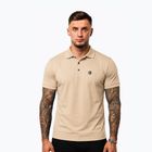 Férfi póló Octagon Legion Small Logo 3D Polo beige
