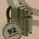 Vészhelyzeti hátizsák TACTICPACK Operative olive