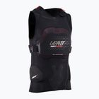 Férfi Leatt 3DF AirFit Evo mellény fekete kerékpáros mez protektorokkal