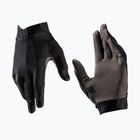 Női kerékpáros kesztyűk Leatt MTB 1.0 GripR stealth