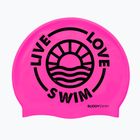 BuddySwim LLS2 Szilikon rózsaszín úszósapka