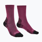 Női zokni Bridgedale Lightweight Merino Performance Boot Original berry