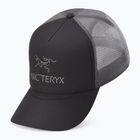 baseball sapka Arc'teryx Bird Word Trucker Curved black/graphite