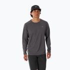 Férfi Arc'teryx Cormac Crew fekete melírozott trekking hosszú ujjú póló