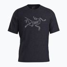 Férfi Arc'teryx Cormac Logo SS fekete színű póló