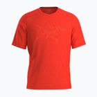 Férfi Arc'teryx Cormac Logo SS dynasty heather póló