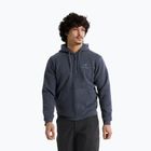 Férfi trekking polár pulóver Arc'teryx Emblem Fleece Full-Zip Hoody dark stratus