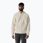 Férfi trekking polár pulóver Arc'teryx Emblem Fleece Full-Zip Hoody sea salt