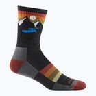 Férfi zokni Darn Tough Sunset Ridge Micro Crew Lightweight with Cushion charcoal