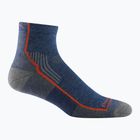 Férfi trekking zokni  Darn Tough Hiker Quarter dusk denim