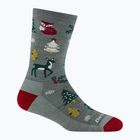 Női zokni Darn Tough Yuletide Wild Crew Lightweight with Cushion balsam