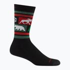 Férfi zokni Darn Tough Winterlandia Crew Lightweight with Cushion coal