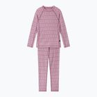 Gyermek termoaktív fehérnemű szett Reima Taival grey pink