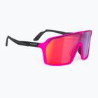 Rudy Project Spinshield rózsaszín fluo/fekete matt/multilézer piros napszemüveg