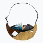 Ticket To The Moon Upcycled Sling válltáska homok/csokoládé