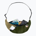 Ticket To The Moon Upcycled Sling hadsereg zöld/barna válltáska