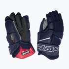 Jégkorongkesztyűk CCM Next SR Gloves navy/white
