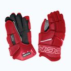 Jégkorongkesztyűk CCM Next SR Gloves red/white