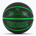 Spalding Phantom kosárlabda fekete/zöld 6-os méret