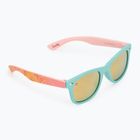 Gyerek napszemüveg Aztron Solar ice grey/graffiti/polarized blue/yellow mirror/grey.