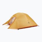 3 személyes trekking sátor Naturehike Cloud Up 3 Base 2 ornage