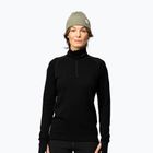 Női Termoaktiv pulóver Devold Expedition Merino 235 Zip Neck black