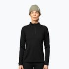 Női Termoaktiv pulóver Devold Breeze Merino 150 Zip Neck black