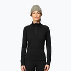 Női Termoaktiv pulóver Devold Duo Active Merino 205 Zip Neck black