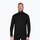 Férfi Termoaktiv pulóver Devold Breeze Plus Merino 200 Zip Neck black