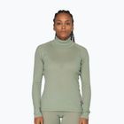Női Termoaktiv pulóver Devold Adventure Merino 190 High Neck fog
