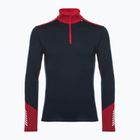 Férfi Helly Hansen Lifa Merino Midweight 1/2 Zip termikus melegítő pulóver navy